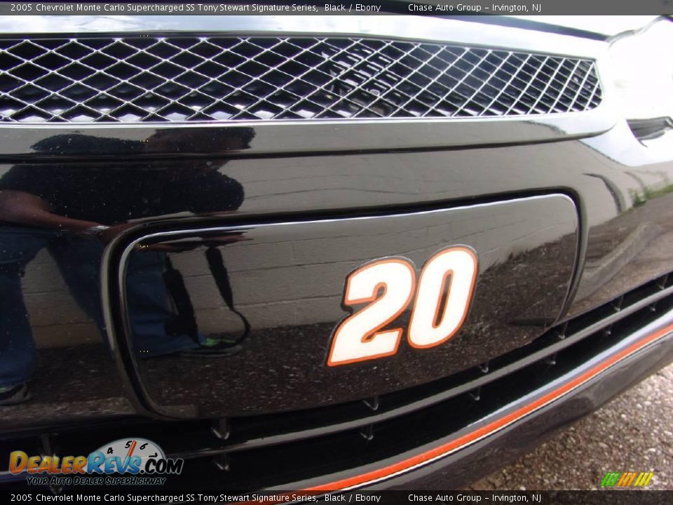 2005 Chevrolet Monte Carlo Supercharged SS Tony Stewart Signature Series Black / Ebony Photo #16