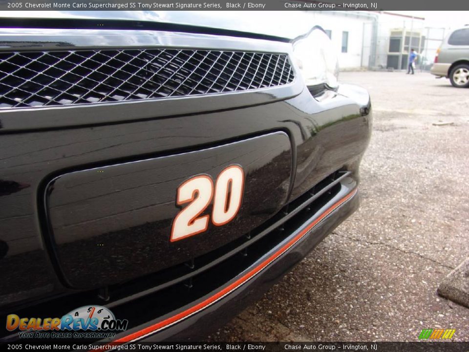 2005 Chevrolet Monte Carlo Supercharged SS Tony Stewart Signature Series Black / Ebony Photo #17