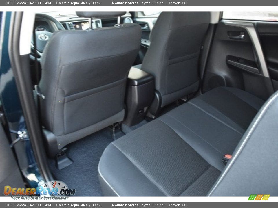 2018 Toyota RAV4 XLE AWD Galactic Aqua Mica / Black Photo #14