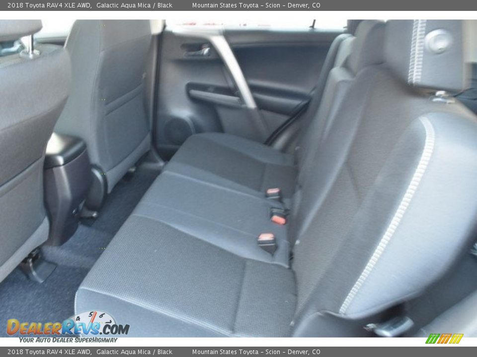 2018 Toyota RAV4 XLE AWD Galactic Aqua Mica / Black Photo #15