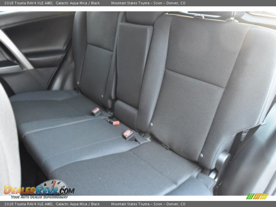 2018 Toyota RAV4 XLE AWD Galactic Aqua Mica / Black Photo #16