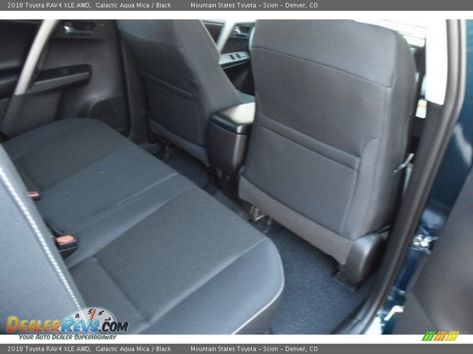 2018 Toyota RAV4 XLE AWD Galactic Aqua Mica / Black Photo #17