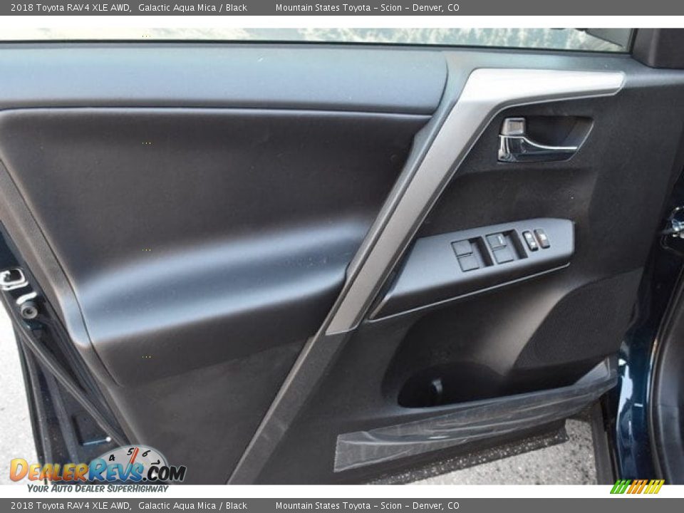 2018 Toyota RAV4 XLE AWD Galactic Aqua Mica / Black Photo #20