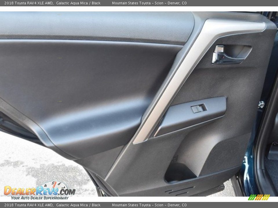 2018 Toyota RAV4 XLE AWD Galactic Aqua Mica / Black Photo #21