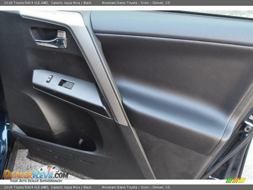 2018 Toyota RAV4 XLE AWD Galactic Aqua Mica / Black Photo #22