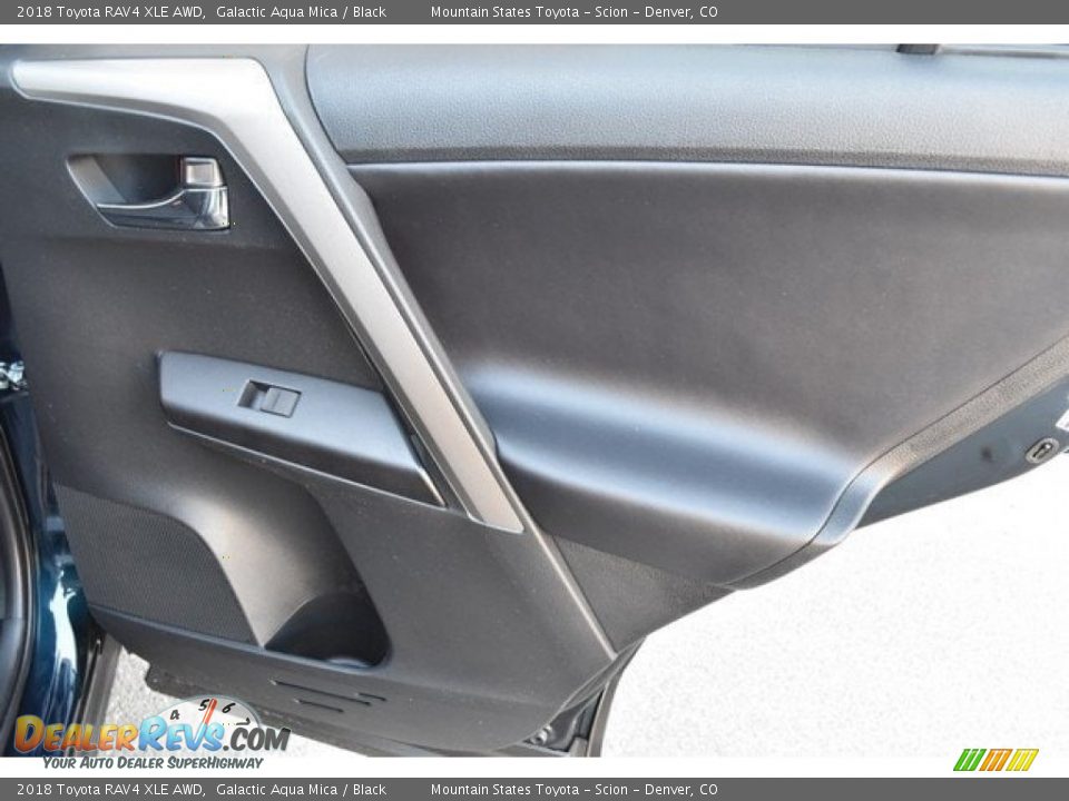 2018 Toyota RAV4 XLE AWD Galactic Aqua Mica / Black Photo #23