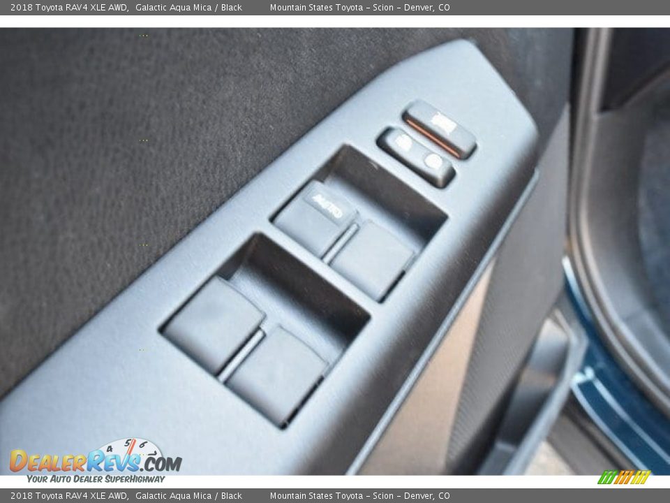 2018 Toyota RAV4 XLE AWD Galactic Aqua Mica / Black Photo #24