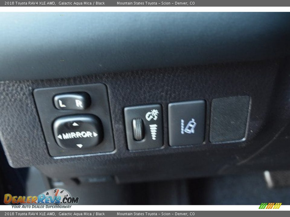 2018 Toyota RAV4 XLE AWD Galactic Aqua Mica / Black Photo #25