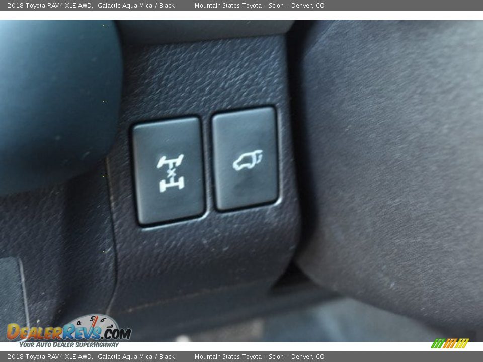 2018 Toyota RAV4 XLE AWD Galactic Aqua Mica / Black Photo #26