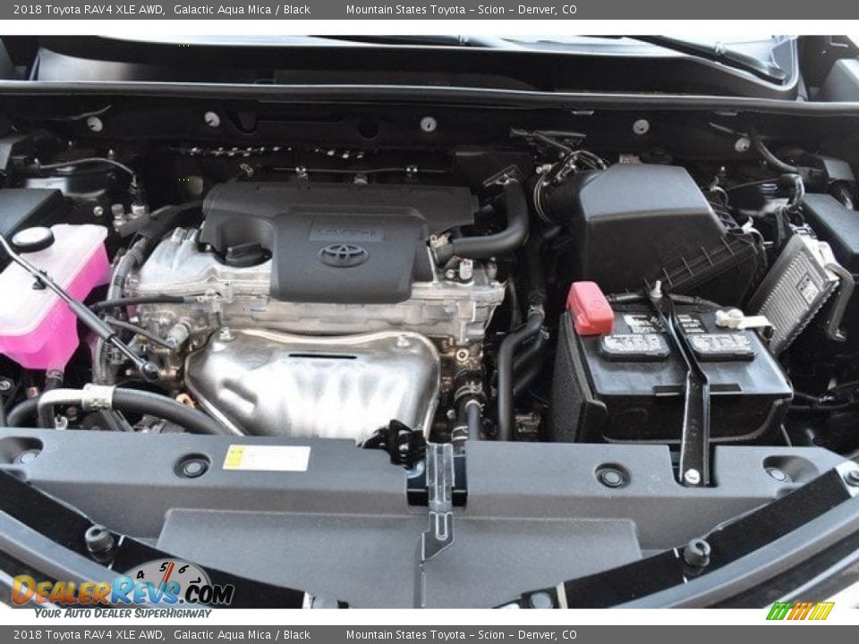 2018 Toyota RAV4 XLE AWD Galactic Aqua Mica / Black Photo #32