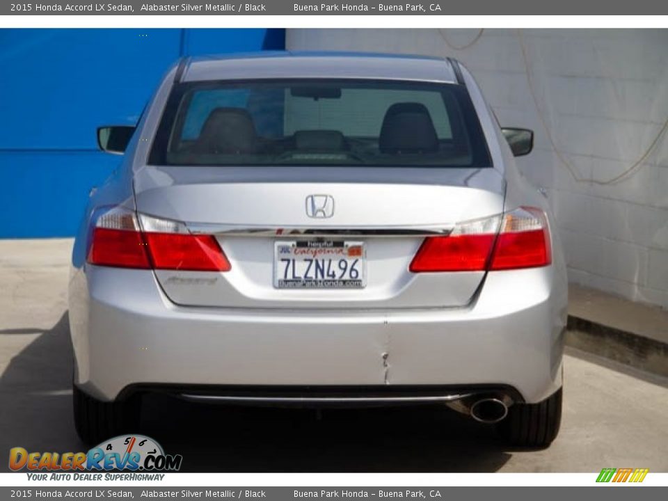 2015 Honda Accord LX Sedan Alabaster Silver Metallic / Black Photo #10