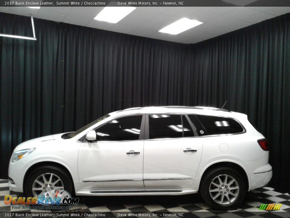 2017 Buick Enclave Leather Summit White / Choccachino Photo #1