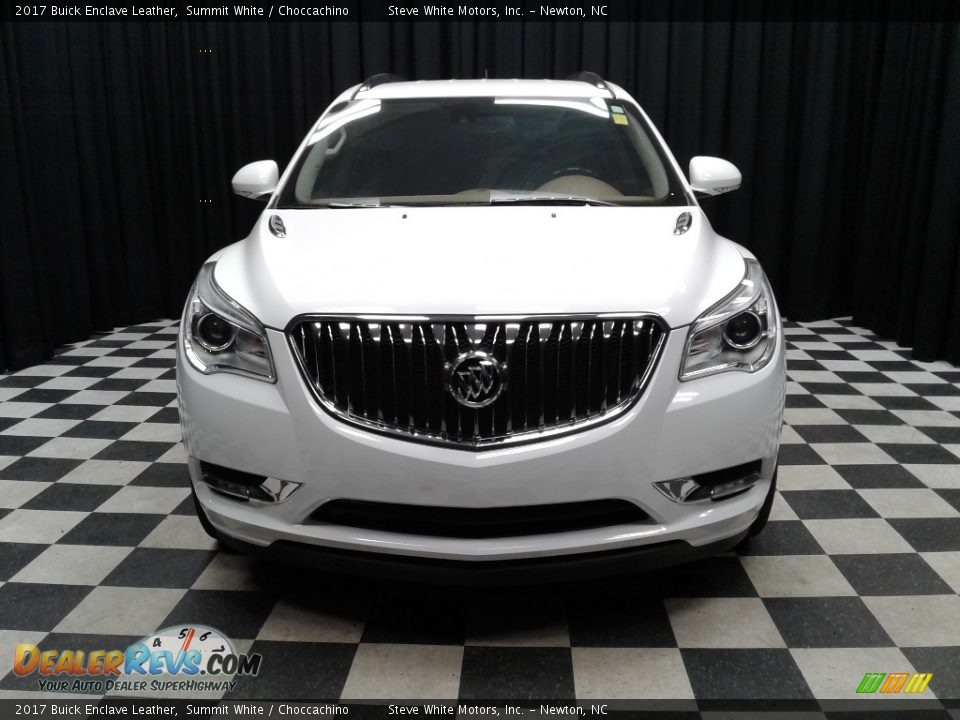 2017 Buick Enclave Leather Summit White / Choccachino Photo #3