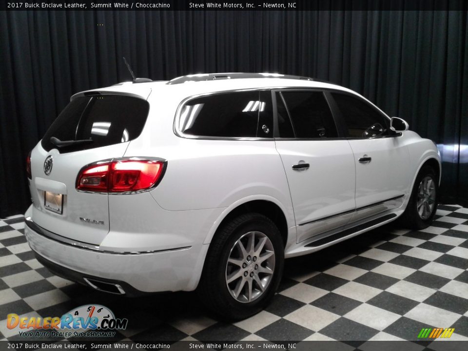 2017 Buick Enclave Leather Summit White / Choccachino Photo #6