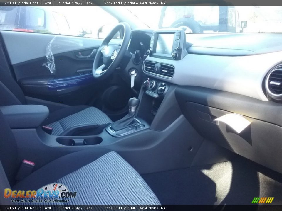 2018 Hyundai Kona SE AWD Thunder Gray / Black Photo #7