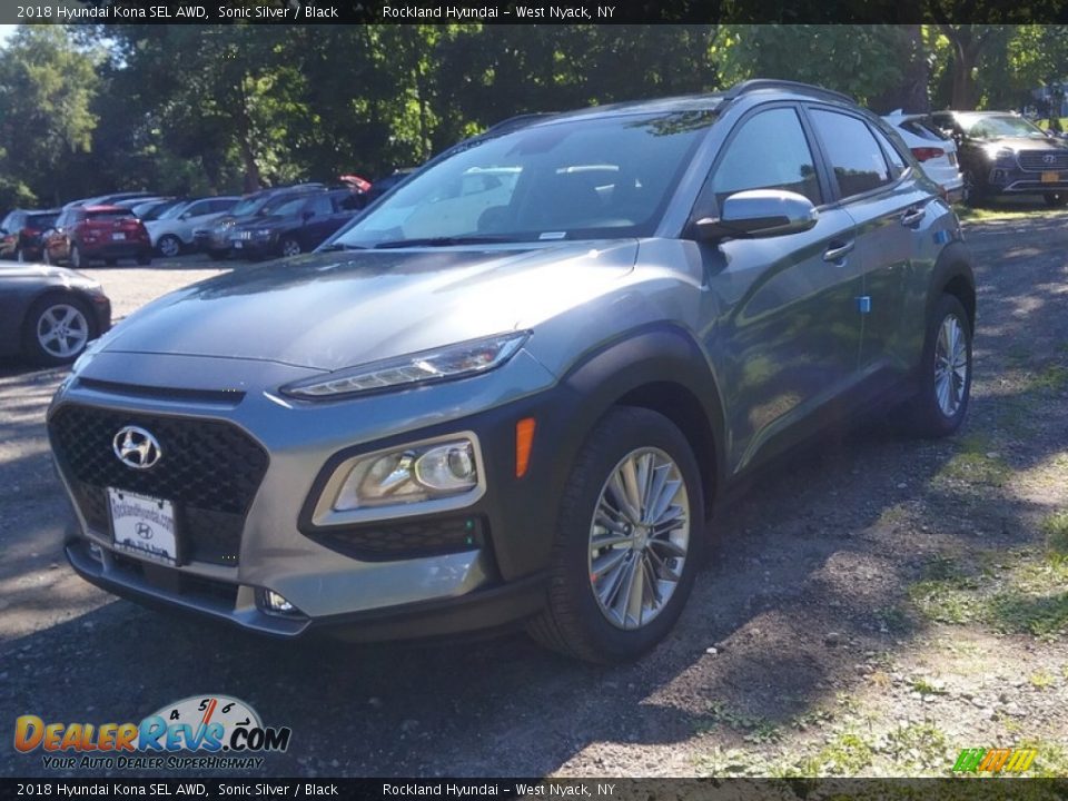 2018 Hyundai Kona SEL AWD Sonic Silver / Black Photo #1