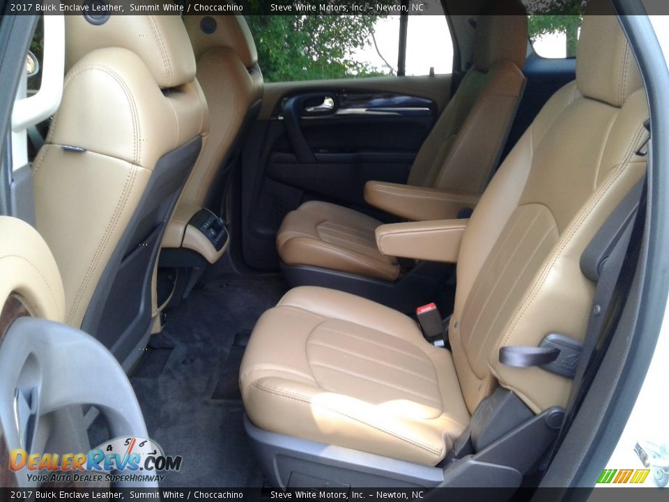2017 Buick Enclave Leather Summit White / Choccachino Photo #12