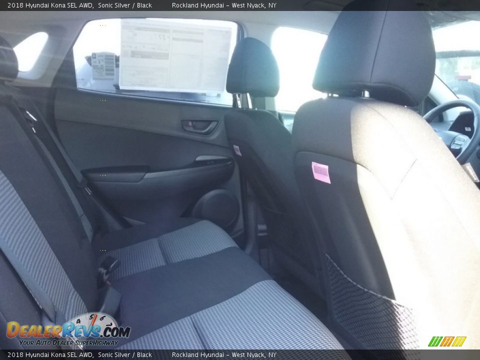 2018 Hyundai Kona SEL AWD Sonic Silver / Black Photo #6
