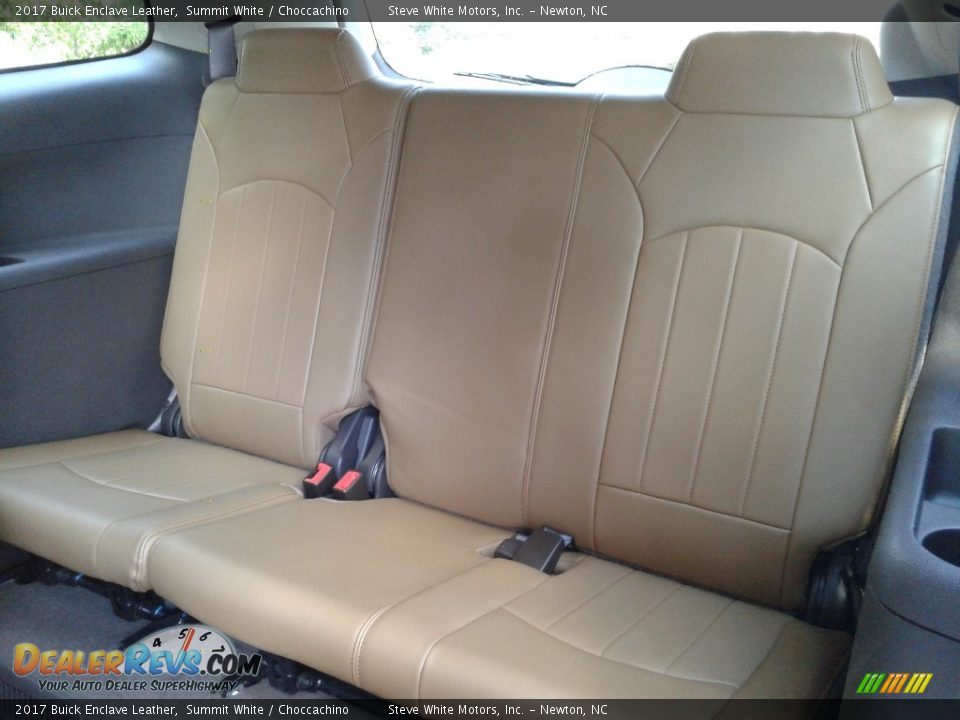 2017 Buick Enclave Leather Summit White / Choccachino Photo #13