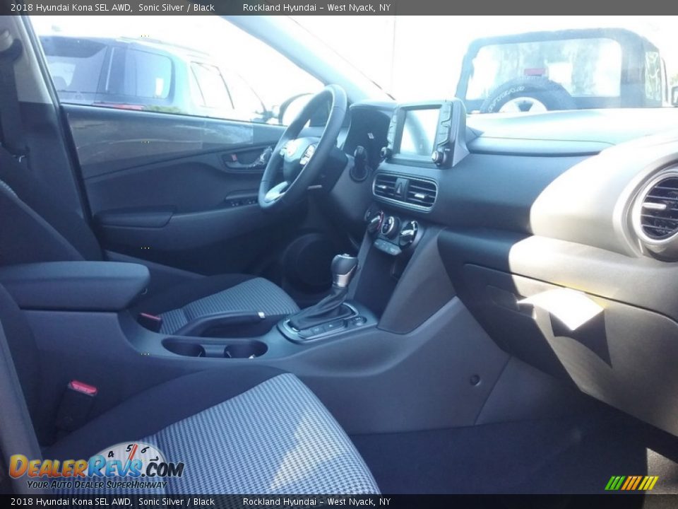 2018 Hyundai Kona SEL AWD Sonic Silver / Black Photo #7