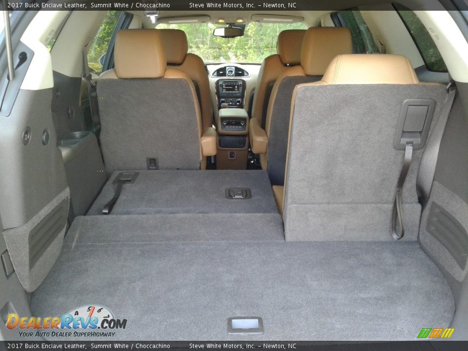 2017 Buick Enclave Leather Summit White / Choccachino Photo #16