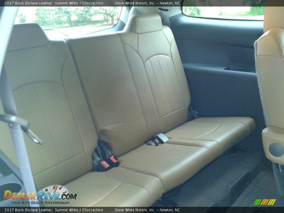 2017 Buick Enclave Leather Summit White / Choccachino Photo #18