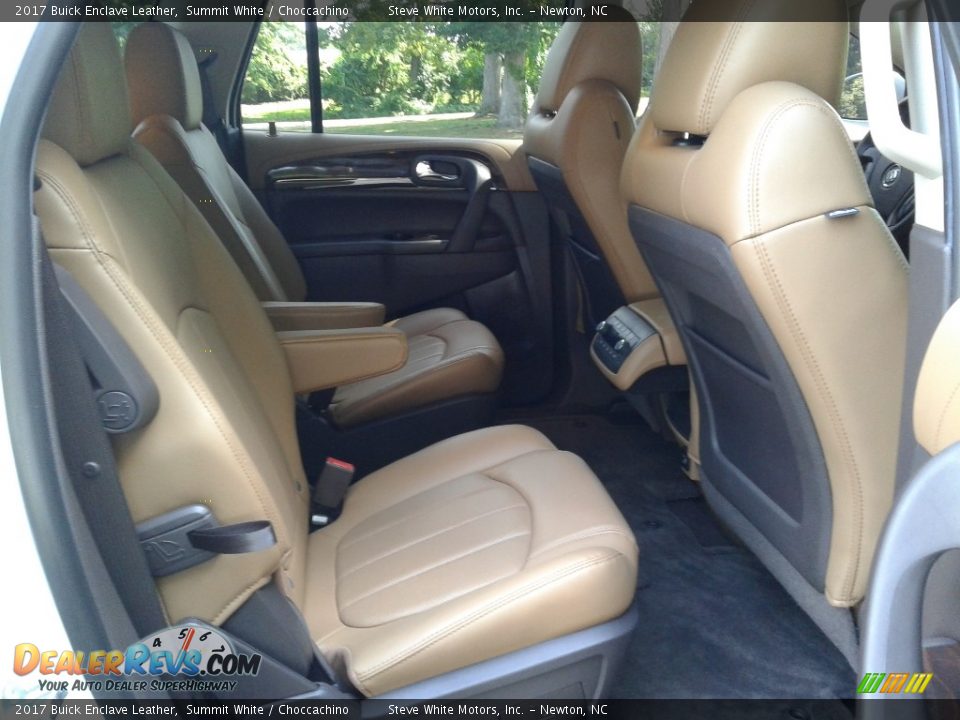 2017 Buick Enclave Leather Summit White / Choccachino Photo #19