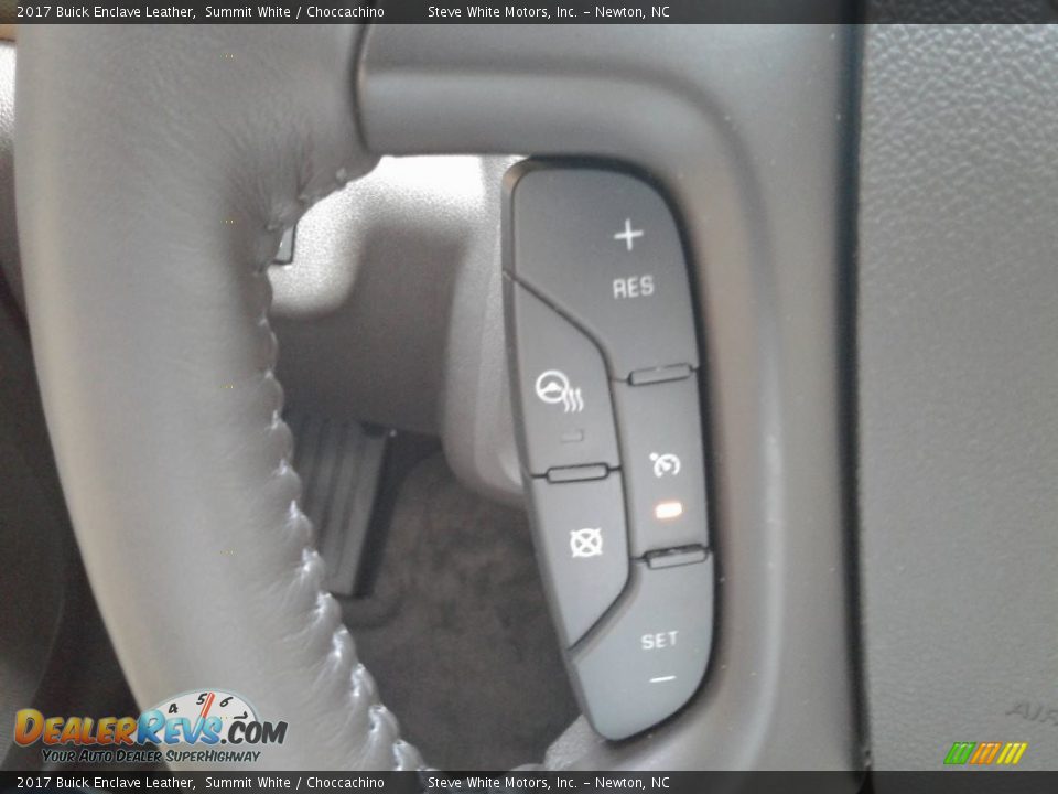 2017 Buick Enclave Leather Summit White / Choccachino Photo #21