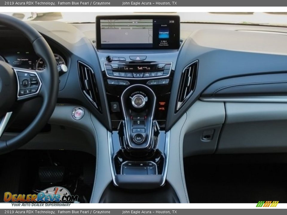 2019 Acura RDX Technology Fathom Blue Pearl / Graystone Photo #29