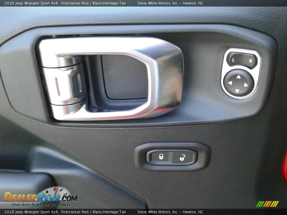 2018 Jeep Wrangler Sport 4x4 Firecracker Red / Black/Heritage Tan Photo #9
