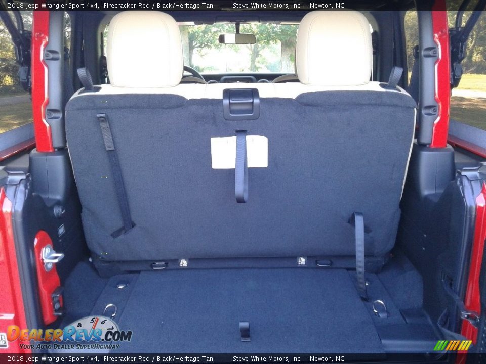 2018 Jeep Wrangler Sport 4x4 Firecracker Red / Black/Heritage Tan Photo #12