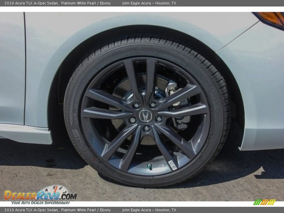 2019 Acura TLX A-Spec Sedan Platinum White Pearl / Ebony Photo #11