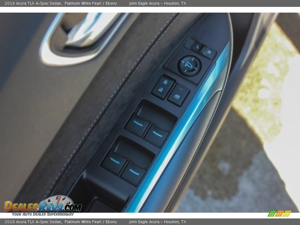 2019 Acura TLX A-Spec Sedan Platinum White Pearl / Ebony Photo #12