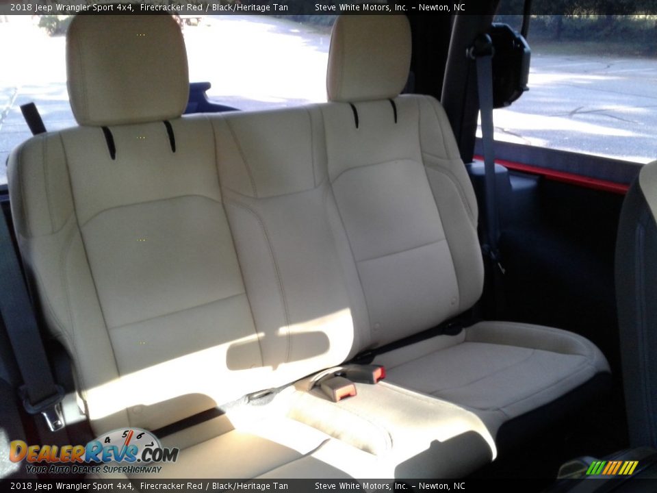 2018 Jeep Wrangler Sport 4x4 Firecracker Red / Black/Heritage Tan Photo #14