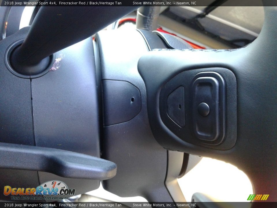 2018 Jeep Wrangler Sport 4x4 Firecracker Red / Black/Heritage Tan Photo #16