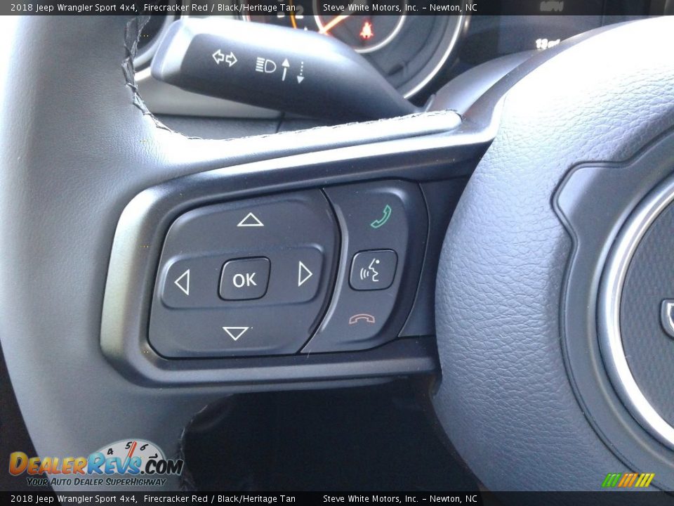 2018 Jeep Wrangler Sport 4x4 Firecracker Red / Black/Heritage Tan Photo #17