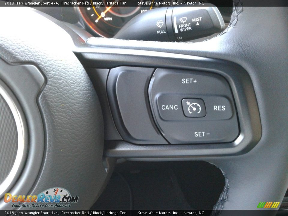 2018 Jeep Wrangler Sport 4x4 Firecracker Red / Black/Heritage Tan Photo #18