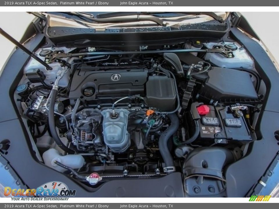 2019 Acura TLX A-Spec Sedan Platinum White Pearl / Ebony Photo #23