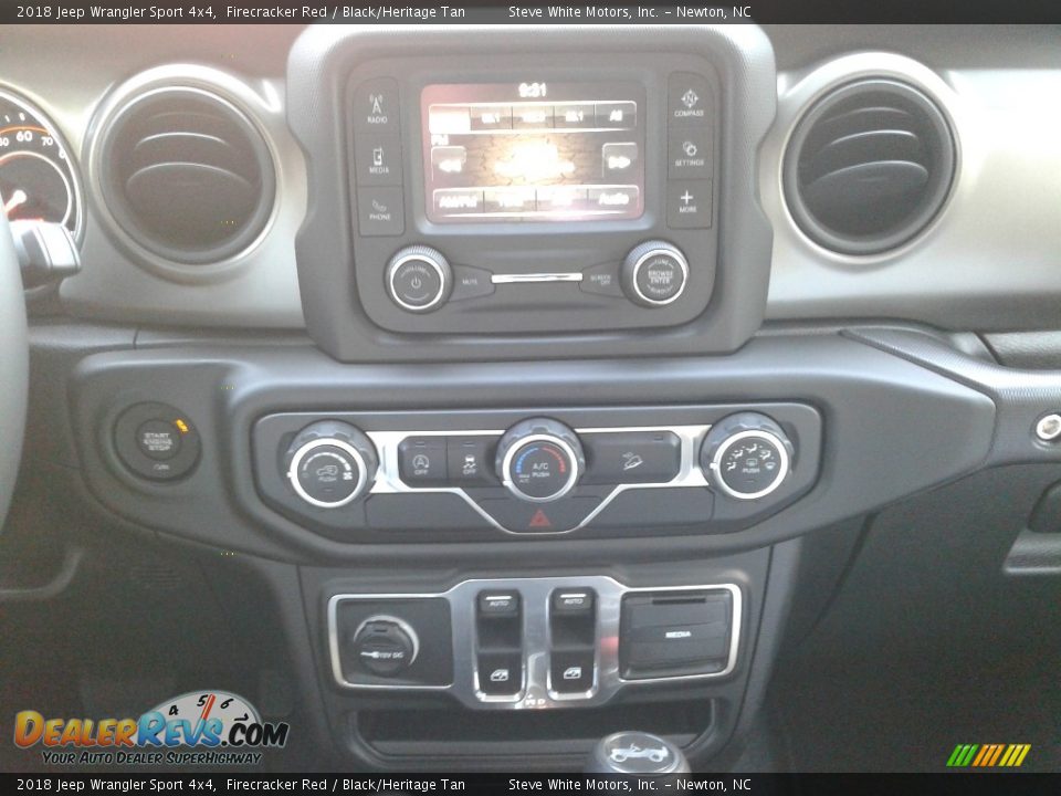 2018 Jeep Wrangler Sport 4x4 Firecracker Red / Black/Heritage Tan Photo #20