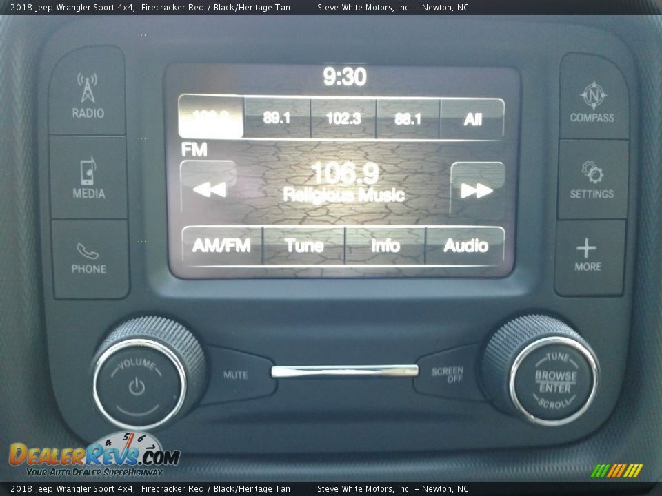 2018 Jeep Wrangler Sport 4x4 Firecracker Red / Black/Heritage Tan Photo #21