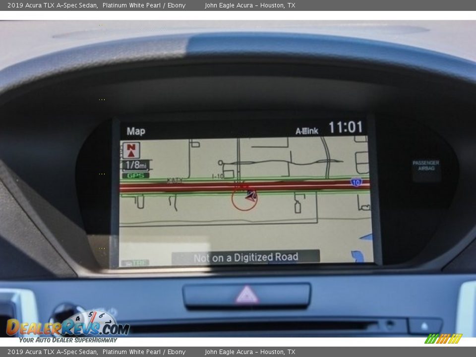 2019 Acura TLX A-Spec Sedan Platinum White Pearl / Ebony Photo #26
