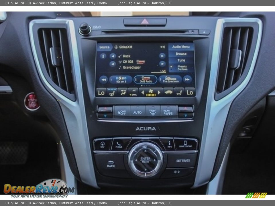 2019 Acura TLX A-Spec Sedan Platinum White Pearl / Ebony Photo #27