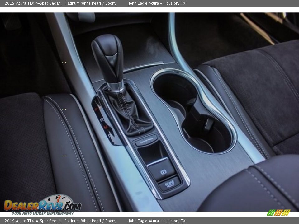 2019 Acura TLX A-Spec Sedan Platinum White Pearl / Ebony Photo #28