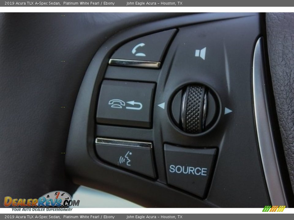 2019 Acura TLX A-Spec Sedan Platinum White Pearl / Ebony Photo #31