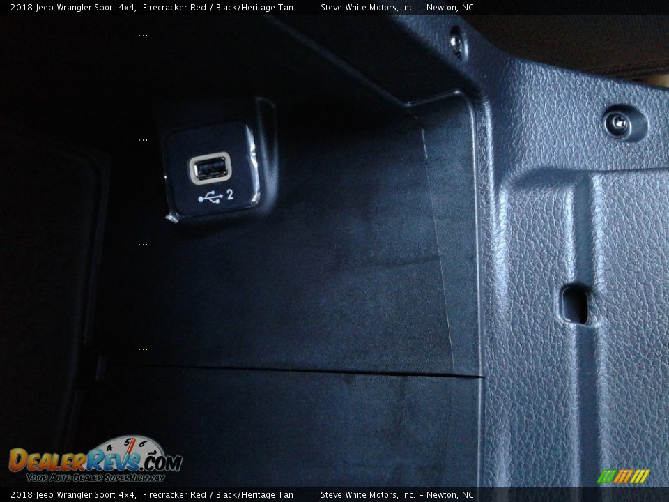 2018 Jeep Wrangler Sport 4x4 Firecracker Red / Black/Heritage Tan Photo #25