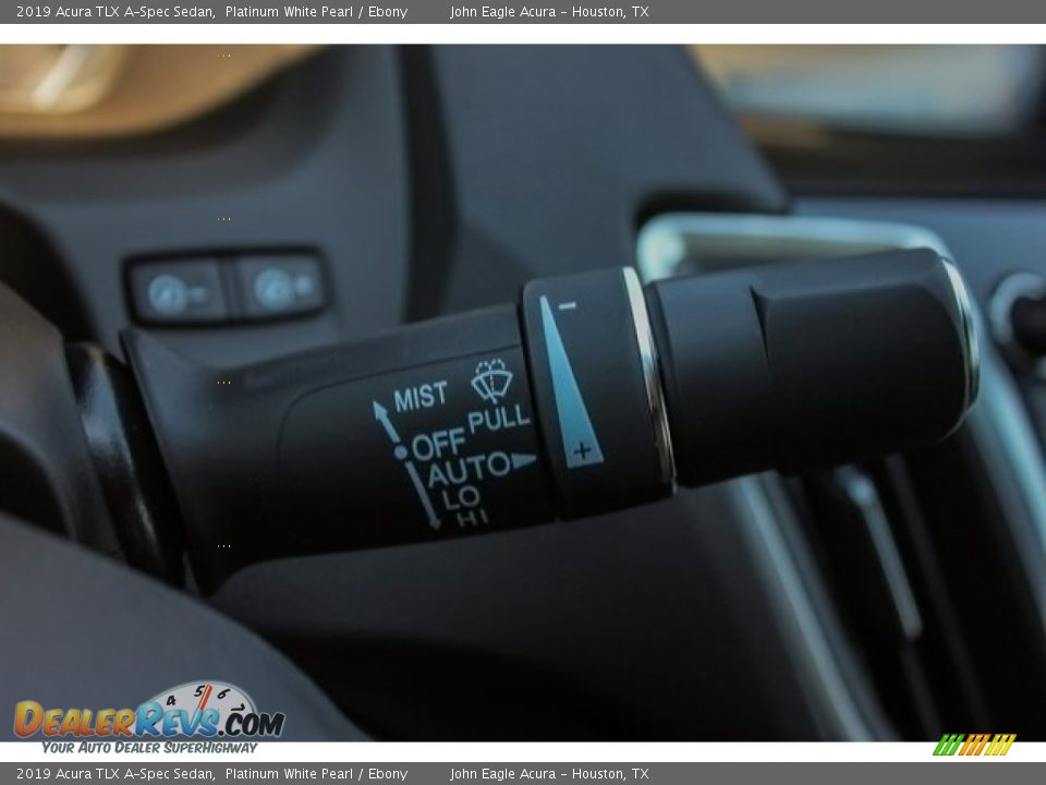2019 Acura TLX A-Spec Sedan Platinum White Pearl / Ebony Photo #32