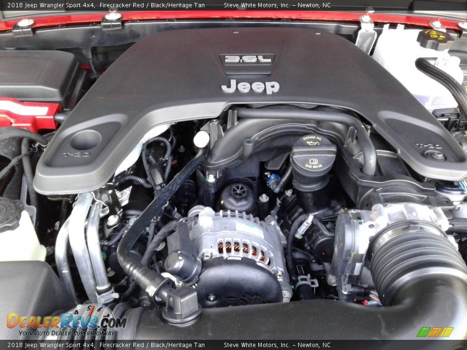 2018 Jeep Wrangler Sport 4x4 Firecracker Red / Black/Heritage Tan Photo #28