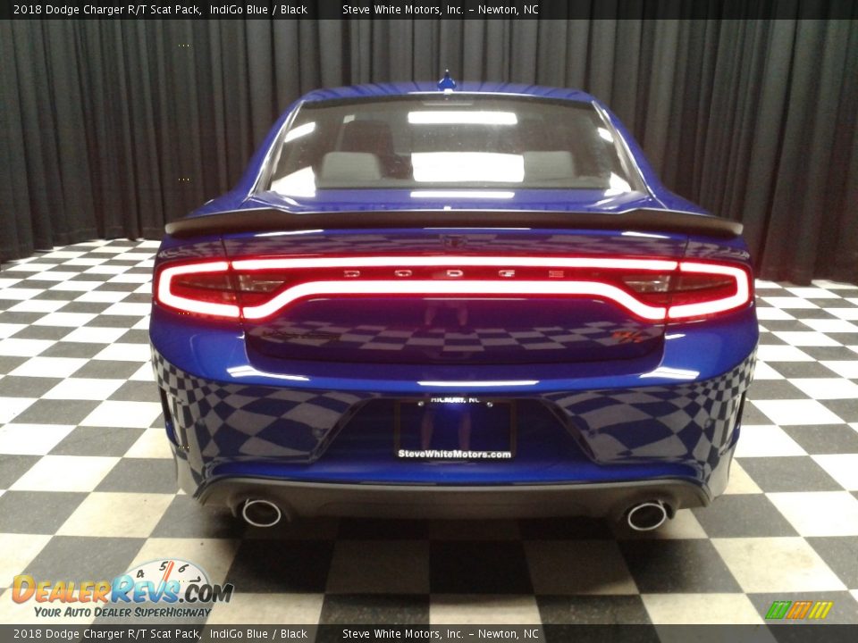 2018 Dodge Charger R/T Scat Pack IndiGo Blue / Black Photo #7