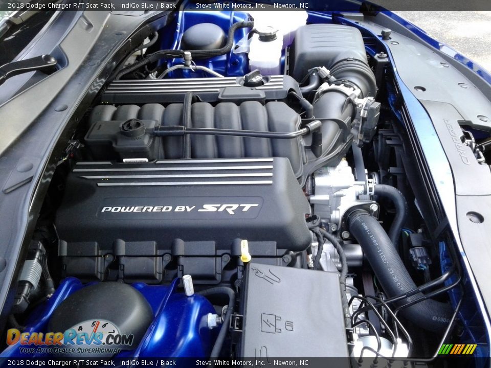 2018 Dodge Charger R/T Scat Pack IndiGo Blue / Black Photo #32