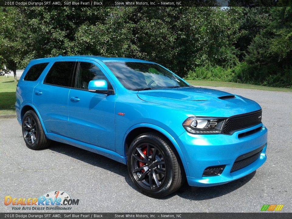 Surf Blue Pearl 2018 Dodge Durango SRT AWD Photo #4